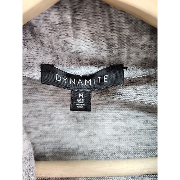 Dynamite womens long sleeve Soft cardigan Size Medium Gray 19x30 - Picture 3 of 7